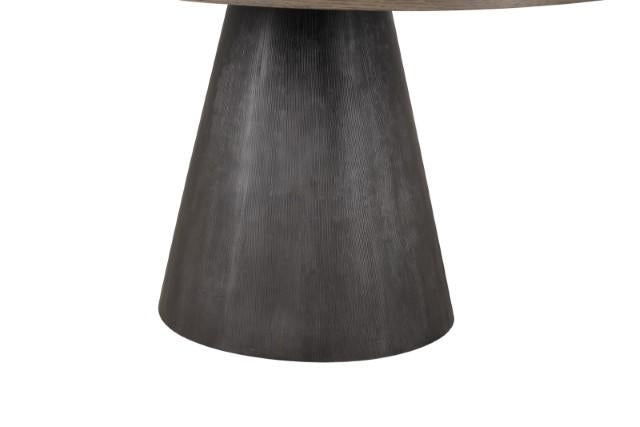 Broager 5 Pc Dining Table Set (Light Gray Swivel Chairs) - Time 2 Sleep (West Covina, CA)