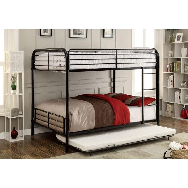 BROCKET Black Metal Full/Full Bunk Bed - Time 2 Sleep (West Covina, CA)