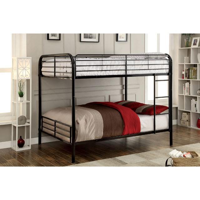 BROCKET Black Metal Full/Full Bunk Bed - Time 2 Sleep (West Covina, CA)