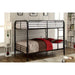 BROCKET Black Metal Full/Full Bunk Bed - Time 2 Sleep (West Covina, CA)