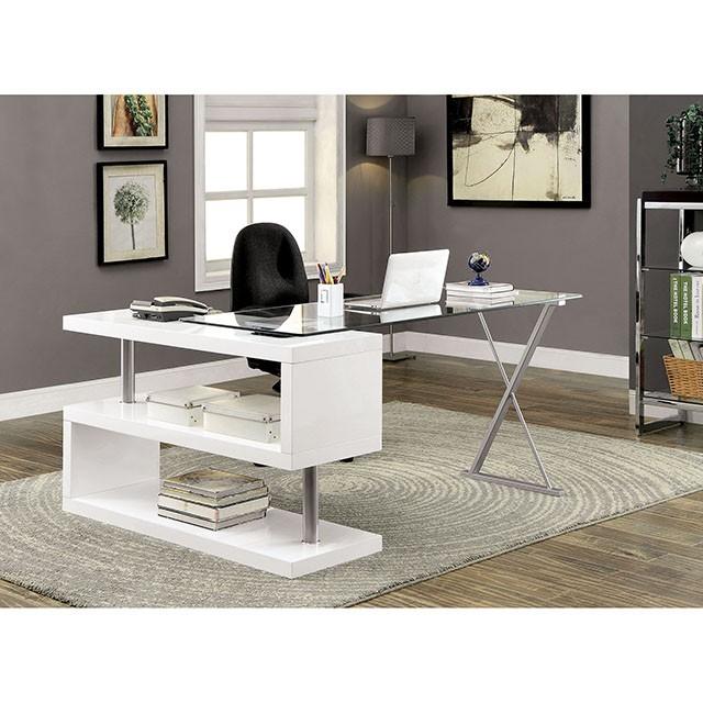 BRONWEN White Desk - Time 2 Sleep (West Covina, CA)