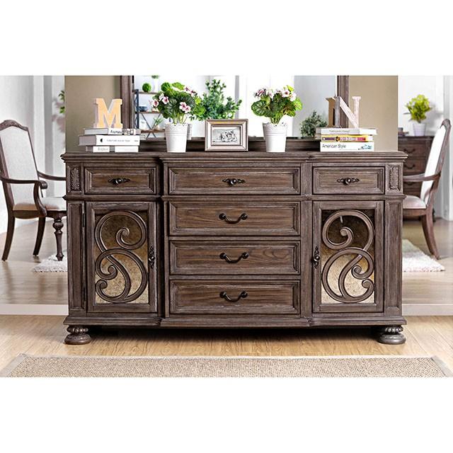 ARCADIA Rustic Natural Tone Server - Time 2 Sleep (West Covina, CA)