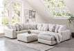 WARRENTON Ottoman, Ivory - Time 2 Sleep (West Covina, CA)