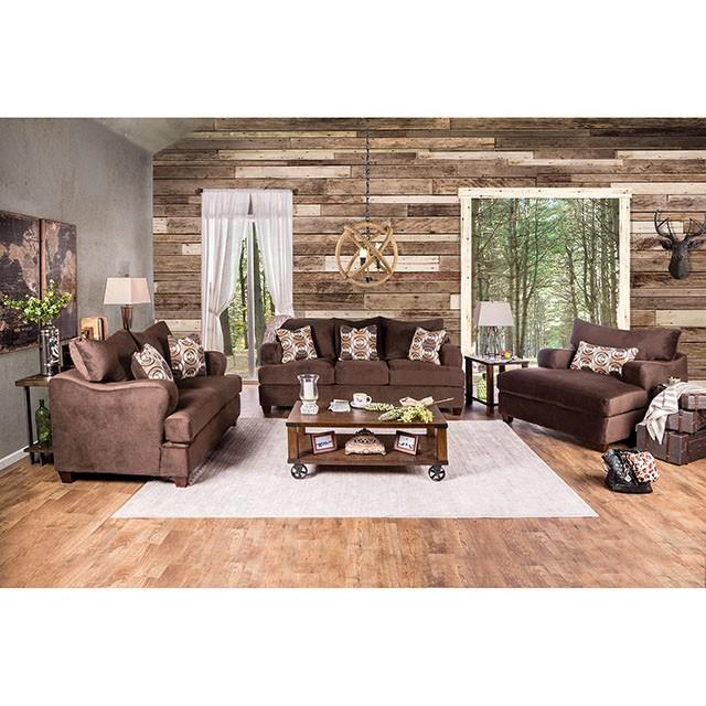 WESSINGTON Chocolate Love Seat - Time 2 Sleep (West Covina, CA)