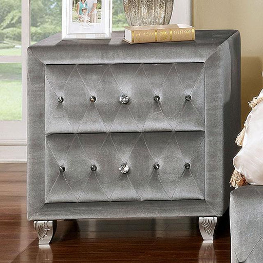 Alzir Night Stand Gray - Time 2 Sleep (West Covina, CA)