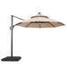 Nuti 10 Ft Round Umbrella w/ LED Light + 37" Large Base - Time 2 Sleep (West Covina, CA)