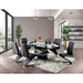 Midvale Black/Chrome Dining Table - Time 2 Sleep (West Covina, CA)