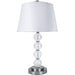 Oona Silver/Clear 30"H Table Lamp (2/CTN) - Time 2 Sleep (West Covina, CA)