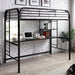 Opal Iii Black & Silver Twin Loft Bed - Time 2 Sleep (West Covina, CA)
