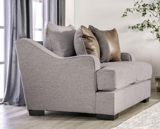 SKYLINE Sofa, Light Gray/Brown - Time 2 Sleep (West Covina, CA)