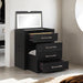 Ashbourne Bedside Vanity Set with Stool Contemporary - Time 2 Sleep (West Covina, CA)
