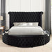 SANSOM E.King & Queen Bed, Black, Blue, & Grey - Time 2 Sleep (West Covina, CA)