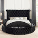 SANSOM E.King & Queen Bed, Black, Blue, & Grey - Time 2 Sleep (West Covina, CA)