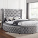 SANSOM E.King & Queen Bed, Black, Blue, & Grey - Time 2 Sleep (West Covina, CA)