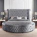 SANSOM E.King & Queen Bed, Black, Blue, & Grey - Time 2 Sleep (West Covina, CA)