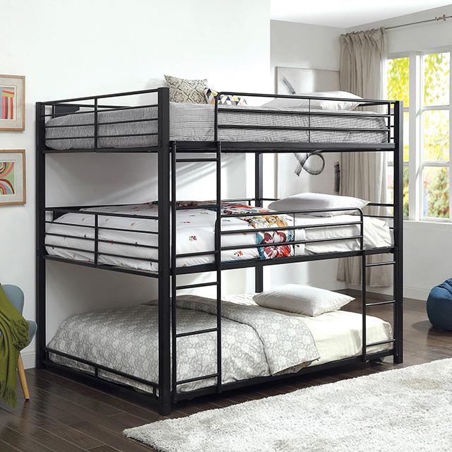 Olga I Antique Black Full/Full Bunk Bed - Time 2 Sleep (West Covina, CA)