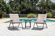 Bastia 3 Pc. Conversation Set Teal & Beige - Time 2 Sleep (West Covina, CA)