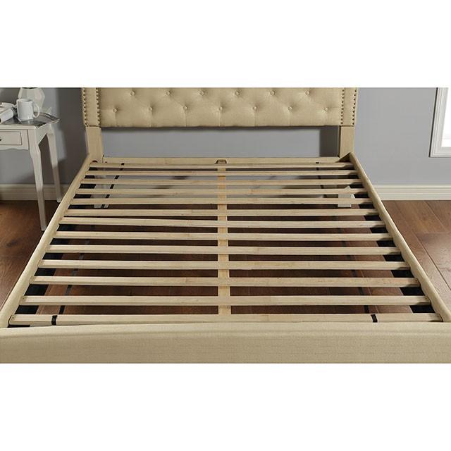 Aubree Bed Beige - Time 2 Sleep (West Covina, CA)