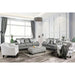Verne Bluish Gray Love Seat - Time 2 Sleep (West Covina, CA)
