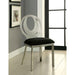 ORLA Silver/Black Side Chair (2/CTN) - Time 2 Sleep (West Covina, CA)