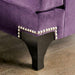 Sisseton Purple Sofa - Time 2 Sleep (West Covina, CA)