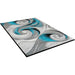 Niksar Turquoise 5' X 7' Area Rug - Time 2 Sleep (West Covina, CA)