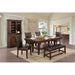 MEAGAN I Brown Cherry Dining Table - Time 2 Sleep (West Covina, CA)