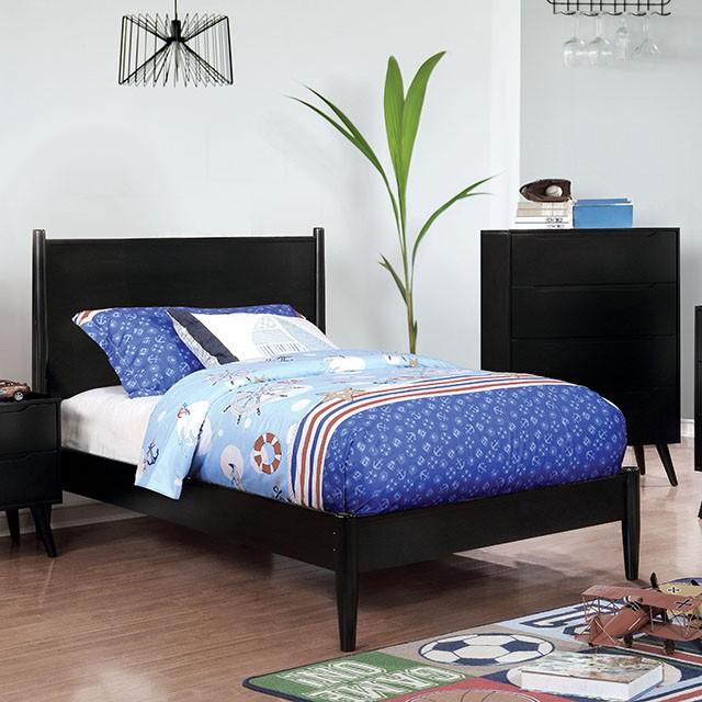 LENNART II Black & White Cal.King, E.King, Full, Queen, Twin Bed - Time 2 Sleep (West Covina, CA)