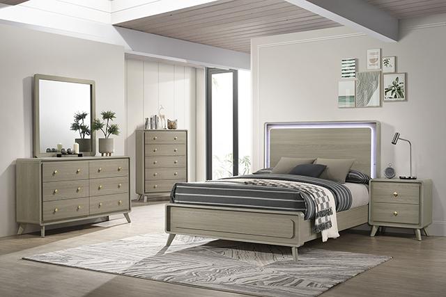 Rainier Queen Bedroom Set Gray - Time 2 Sleep (West Covina, CA)