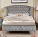 Alzir Gray & Black Queen & E.King Bed - Time 2 Sleep (West Covina, CA)