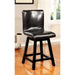 HURLEY Black Counter Ht. Chair (2/CTN) - Time 2 Sleep (West Covina, CA)