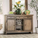 Patience Rustic Natural Tone Server - Time 2 Sleep (West Covina, CA)