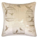Rina Ivory 20" X 20" Pillow, Ivory - Time 2 Sleep (West Covina, CA)