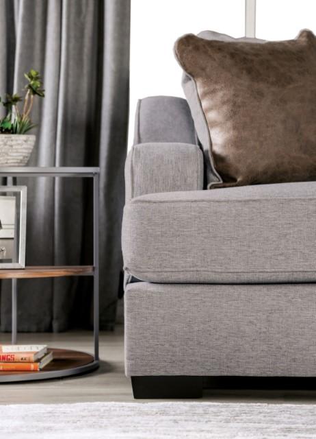 SKYLINE Sofa, Light Gray/Brown - Time 2 Sleep (West Covina, CA)