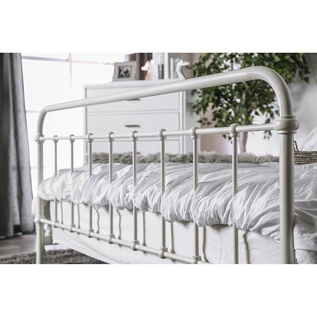 IRIA Vintage White Cal.King, E.King, & Full Bed - Time 2 Sleep (West Covina, CA)