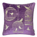 Rina Purple 20" X 20" Pillow, Purple - Time 2 Sleep (West Covina, CA)