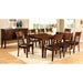 HILLSVIEW I Brown Cherry 78" Dining Table w/ 18" Leaf - Time 2 Sleep (West Covina, CA)