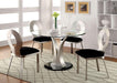 VALO Silver/Black Round Dining Table - Time 2 Sleep (West Covina, CA)