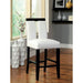 LUMINAR II Black/White Counter Ht. Chair (2/CTN) - Time 2 Sleep (West Covina, CA)