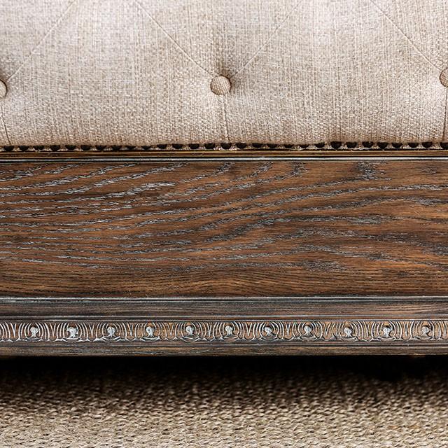LYSANDRA Beige/Rustic Natural Tone Cal.King, E.King, & Queen Bed - Time 2 Sleep (West Covina, CA)