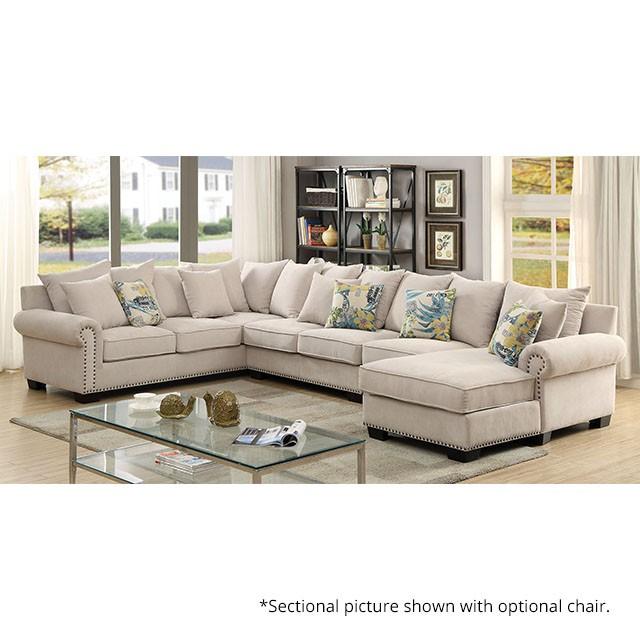 SKYLER Beige Sectional - Time 2 Sleep (West Covina, CA)