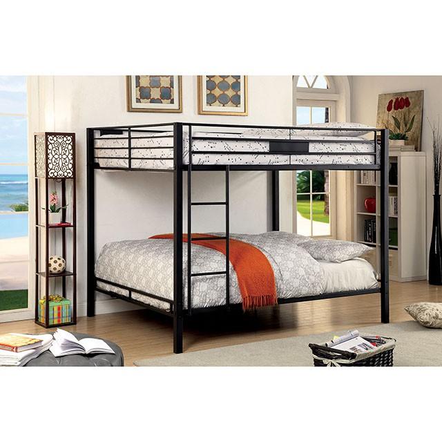 CLAREN Black Queen/Queen Bunk Bed - Time 2 Sleep (West Covina, CA)