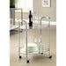 LOULE Chrome Serving Cart - Time 2 Sleep (West Covina, CA)
