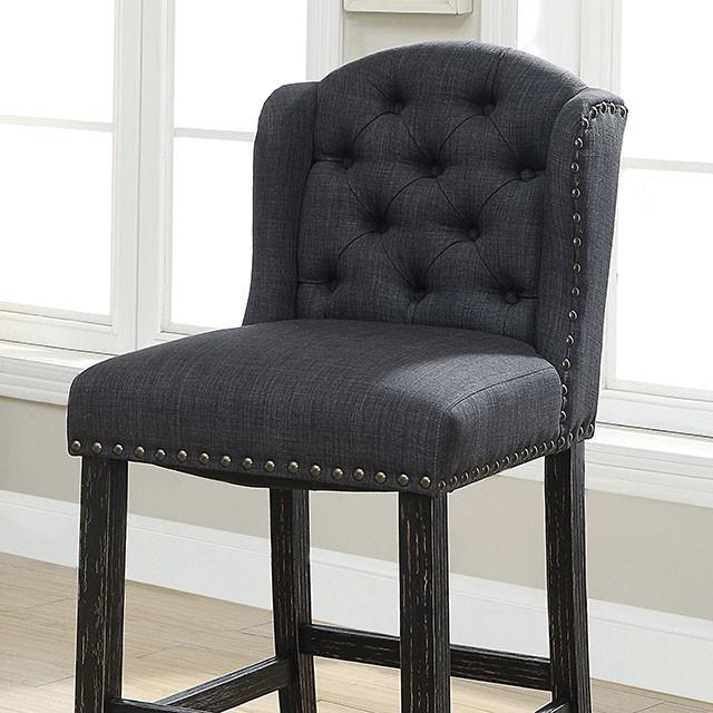 SANIA Bar Ht. Wingback Chair (2/CTN) - Time 2 Sleep (West Covina, CA)