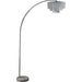 Julie Chrome 62"H Crystal Chrome Arch Lamp - Time 2 Sleep (West Covina, CA)