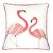 Lina Flamingo 20" X 20" Pillow, Pair Flamingo - Time 2 Sleep (West Covina, CA)