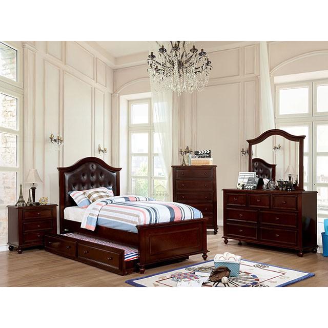 OLIVIA Mirror, Dark Walnut - Time 2 Sleep (West Covina, CA)