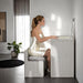 Ashbourne Bedside Vanity Set with Stool Contemporary - Time 2 Sleep (West Covina, CA)
