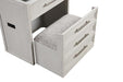 Ashbourne Bedside Vanity Set with Stool Contemporary - Time 2 Sleep (West Covina, CA)