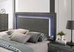 ALISON Cal.King, E.King, Full, Queen Bed, Dark Walnut - Time 2 Sleep (West Covina, CA)